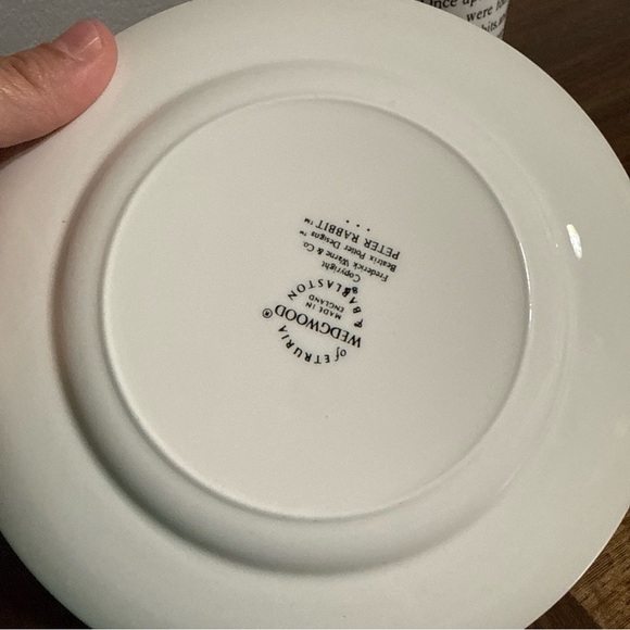 Wedgwood Peter Rabbit Tea Set - Cream and Blue - Picture 10 of 11